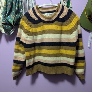 Madwwell striped Pullover Sweater